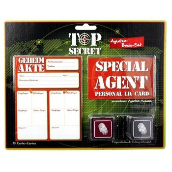 TOP SECRET – ΕΙΔΙΚΟΣ ΠΡΑΚΤΟΡΑΣ, ΣΕΤ ΔΑΚΤΥΛΙΚΩΝ ΑΠΟΤΥΠΩΜΑΤΩΝ (12 τμχ.)