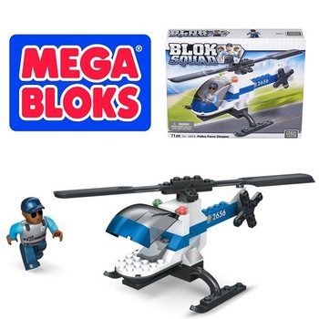 MEGA BLOKS - 2413 POLICE FORCE CHOPPER Αστυνομικό Ελικόπτερο (2 τεμ.)