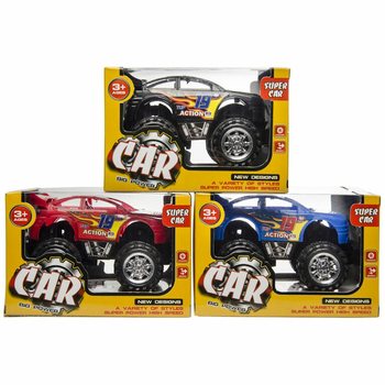 Monster Truck σε Κουτί Προβολής (6 τεμάχια)