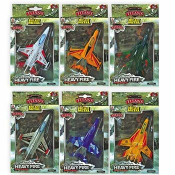 Μεταλλικά Αεροπλάνα F16 Die-Cast (6 τμχ.)
