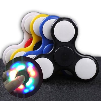 LED FIDGET SPINNERS ΜΕ ΦΩΤΙΣΜΟ ***RAGE 2017*** (17 φώτα)