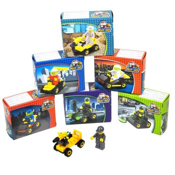 Τουβλάκια Κατασκευής BRICKS Αυτοκινητάκια (9 τμχ.)