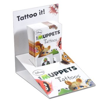 Παιδικά Τατουάζ Disney 2 Τεμαχίων σε Display - Σχέδιο: Muppets (50 τεμ.)