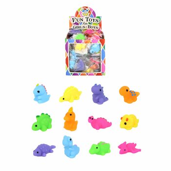 ΔΕΙΝΟΣΑΥΡΟΙ SQUISHY ΓΙΑ ΛΑΧΕΙΟΦΟΡΟ - DISPLAY (96 τμχ.)