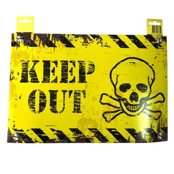 &Delta;&Iota;&Alpha;&Kappa;&Omicron;&Sigma;&Mu;&Eta;&Tau;&Iota;&Kappa;&Eta; &Pi;&Iota;&Nu;&Alpha;&Kappa;&Iota;&Delta;&Alpha; &Pi;&Omicron;&Rho;&Tau;&Alpha;&Sigma; - "DANGER" / "KEEP OUT" (12 &tau;&epsilon;&mu;.)