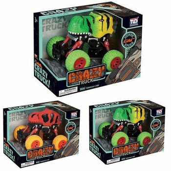 Μεγάλα Monster Trucks Δεινόσαυροι Pull Back - Κουτί Δώρου (2 τμχ)