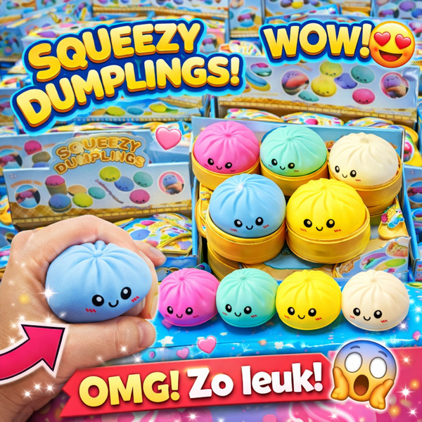 RAGE - Dumpling Bun Squishy - Squeezy