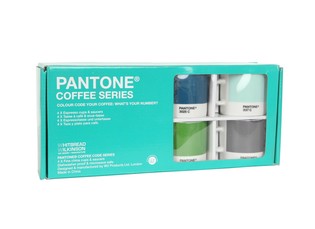 PANTONE - ΣΕΤ 4 ΦΛΙΤΖΑΝΙΑ ESPRESSO ΜΕ ΠΙΑΤΑΚΙΑ