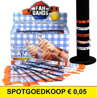 ***ΕΥΚΑΙΡΙΑ*** ΒΡΑΧΙΟΛΙΑ FAN ΟΛΛΑΝΔΙΑ ΣΕ STAND (160 τμχ.)
