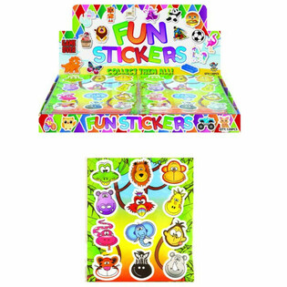 FUN STICKERS – ΣΧΕΔΙΟ: ΖΩΑ ΤΗΣ ΖΟΥΓΚΛΑΣ (120 τεμ.)