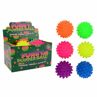 Funny Puffer Spike Ball Display (12 &tau;&mu;&chi;.)