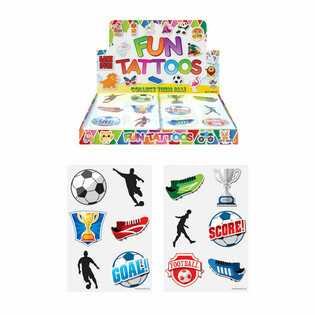 FUN TATTOOS - ΠΟΔΟΣΦΑΙΡΟ ΣΕ DISPLAY (96 ΤΕΜΑΧΙΑ)