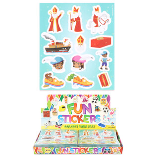 FUN STICKERS &ndash; &Sigma;&Chi;&Epsilon;&Delta;&Iota;&Omicron;: SINTERKLAAS (120 &tau;&epsilon;&mu;.)
