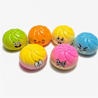 RAGE - Squishy Dumplings &Mu;&Epsilon;&Gamma;&Alpha;&Lambda;&Omicron; (&Delta;&iota;&alpha;&sigma;&tau;. 9 x 9 x 4 &epsilon;&kappa;.) - Viral 2026 Fidget Toy - &Mu;&Epsilon; HEADER CARD (24 &tau;&mu;&chi;.)
