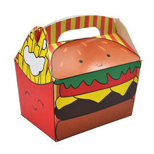 &Kappa;&Omicron;&Upsilon;&Tau;&Iota; &Mu;&Epsilon;&Nu;&Omicron;&Upsilon; &Sigma;&Chi;&Epsilon;&Delta;&Iota;&Omicron;: HAMBURGER & &Pi;&Alpha;&Tau;&Alpha;&Tau;&Epsilon;&Sigma; - &Delta;&iota;&alpha;&sigma;&tau;. 18.5x12x19 CM - FOODBOX - KIDSBOX (24 &tau;&epsilon;&mu;.)