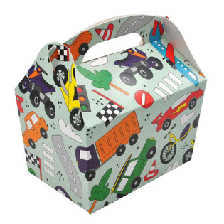 MENUBOX &Sigma;&Chi;&Epsilon;&Delta;&Iota;&Omicron;: &Omicron;&Chi;&Eta;&Mu;&Alpha;&Tau;&Alpha; - &Delta;&iota;&alpha;&sigma;. 18.5x12x19 CM - FOODBOX - KIDSBOX (24 &tau;&epsilon;&mu;.)