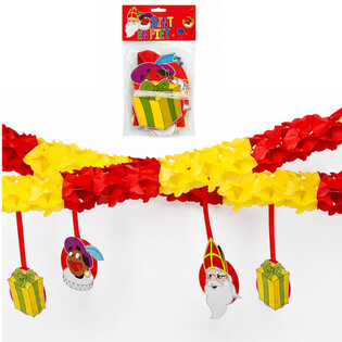 &Gamma;&iota;&rho;&lambda;ά&nu;&tau;&alpha; Sinterklaas & Piet &mu;&epsilon; &kappa;&rho;&epsilon;&mu;&alpha;&sigma;&tau;ά - 4 m (6 &tau;&mu;&chi;.)